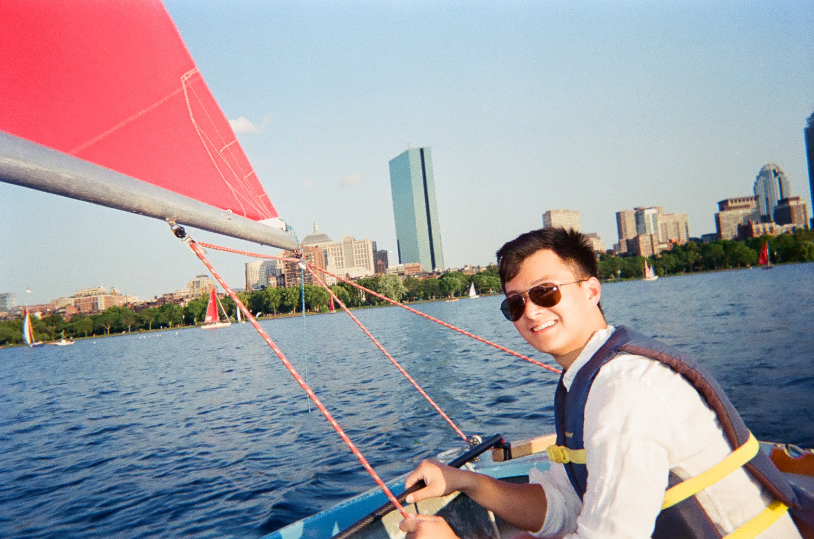 Edward Dong sailing